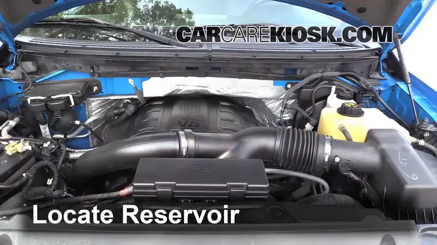 2011 Ford F-150 XLT 3.5L V6 Turbo Crew Cab Pickup Windshield Washer Fluid Add Fluid